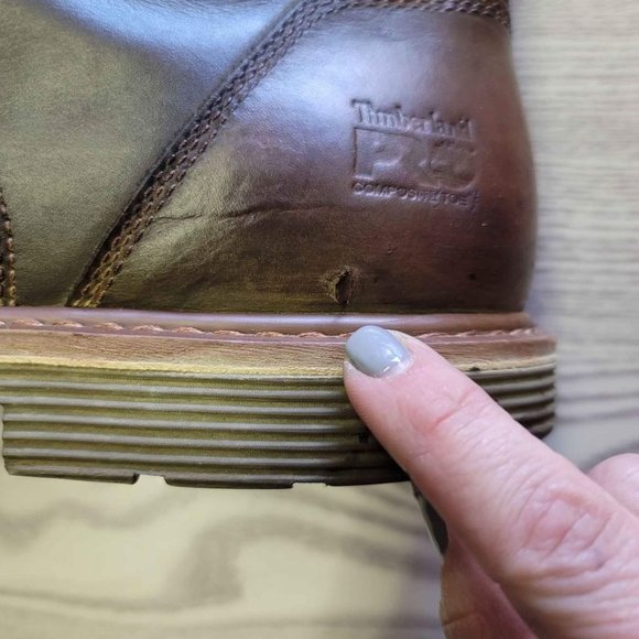 Timberland PRO steel toe boots men's size 12 - Picture 3 of 10